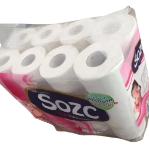 24-Roll Wood Pulp Toilet Paper