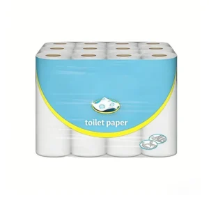 Papel higiénico suave y absorbente de tres capas