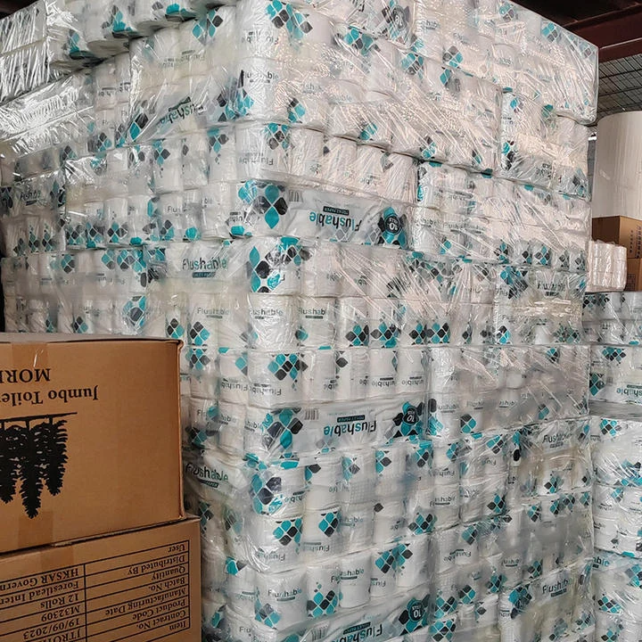 Papel higiénico virgen de tres capas