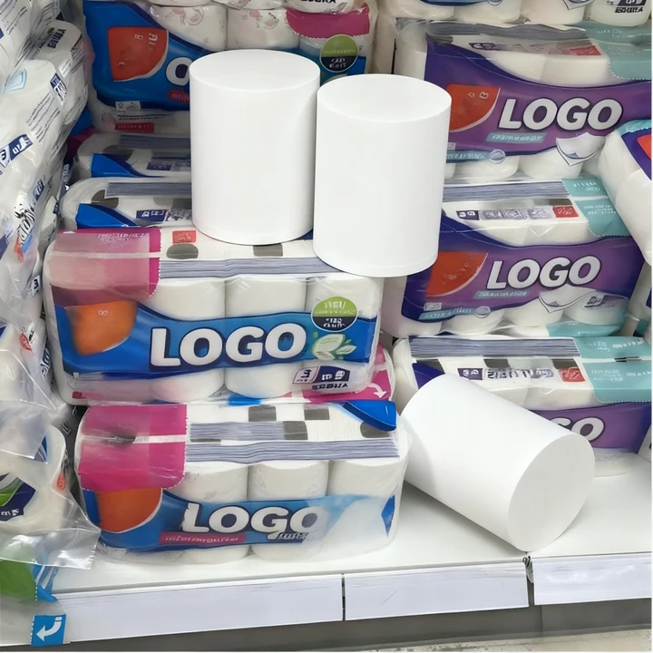 Papier toilette 5 couches, 60 rouleaux, en vrac, OEM