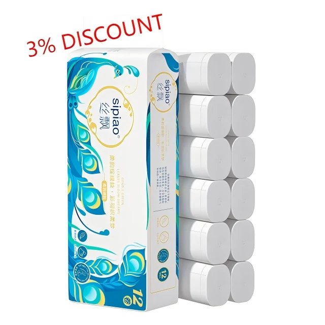 Papier toilette à 5 couches en pâte vierge