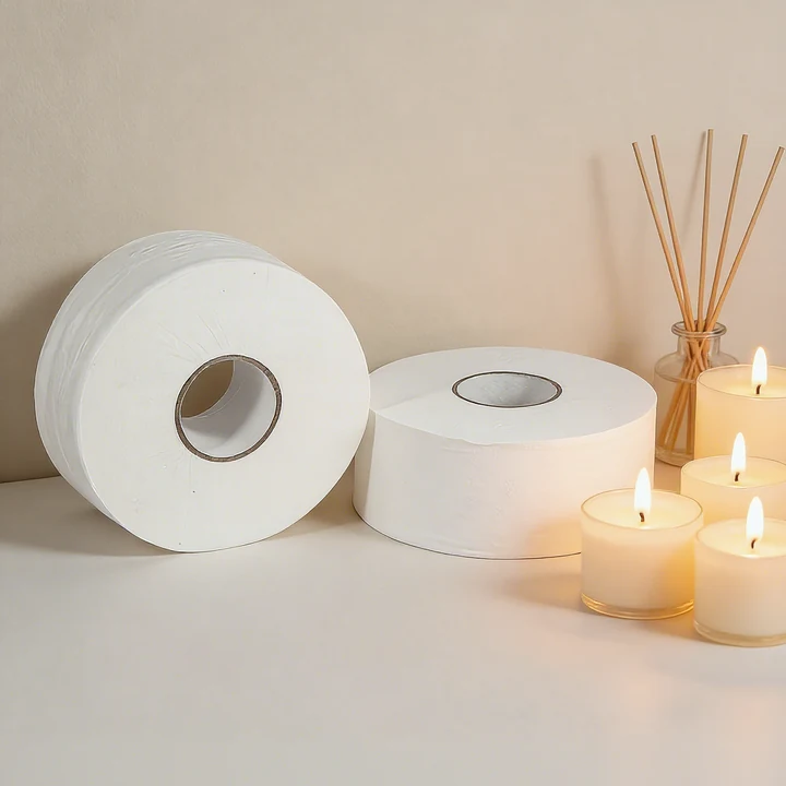 Rouleau de papier toilette géant antibactérien