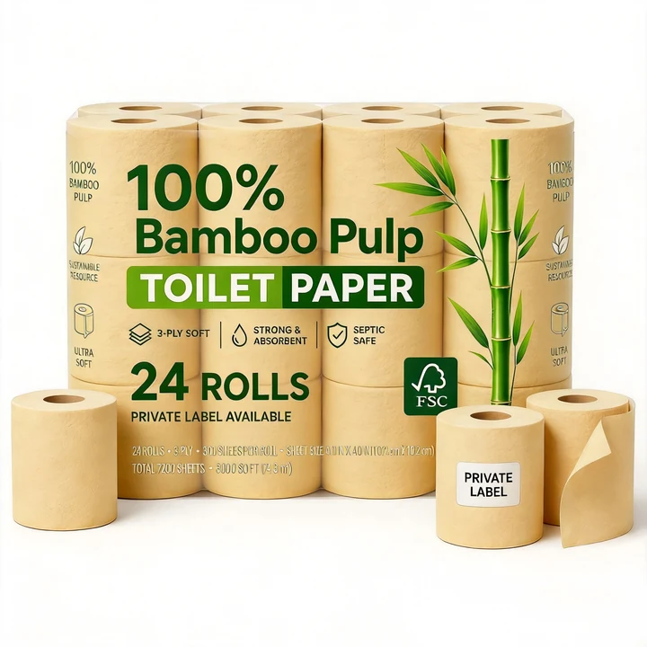 Rouleau de papier toilette Bamboo Resort