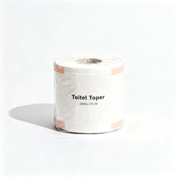 Rouleau de papier toilette en pâte de bois biodégradable