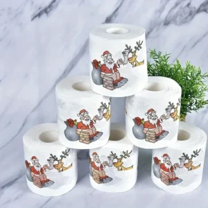 Christmas Printed Toilet Paper