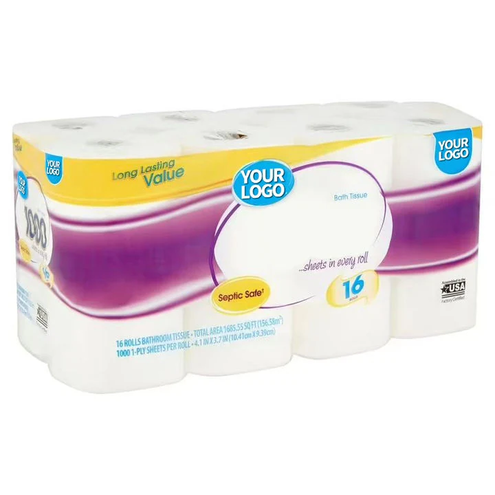Papier toilette avec logo personnalisé