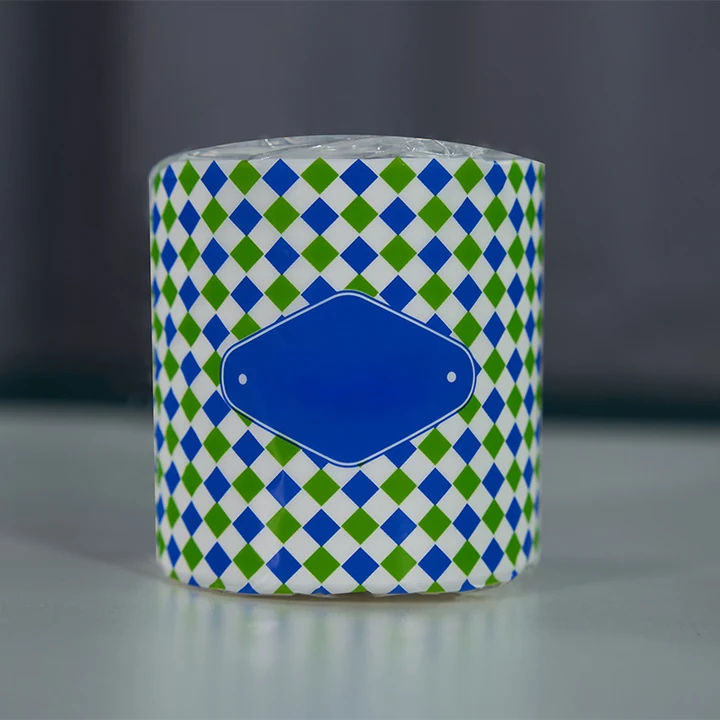 Rouleau de papier toilette avec logo personnalisé