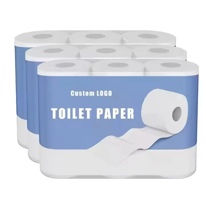 Papier toilette souple jetable dans les toilettes, 2-3 épaisseurs, OEM