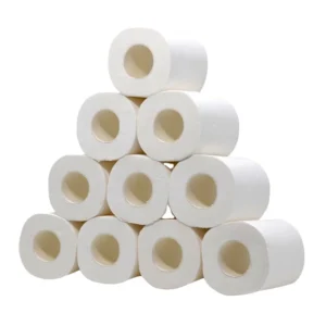 Natural Wood Pulp Toilet Roll