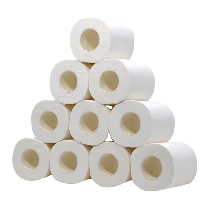 Natural Wood Pulp Toilet Roll Natural Wood Pulp Toilet Roll