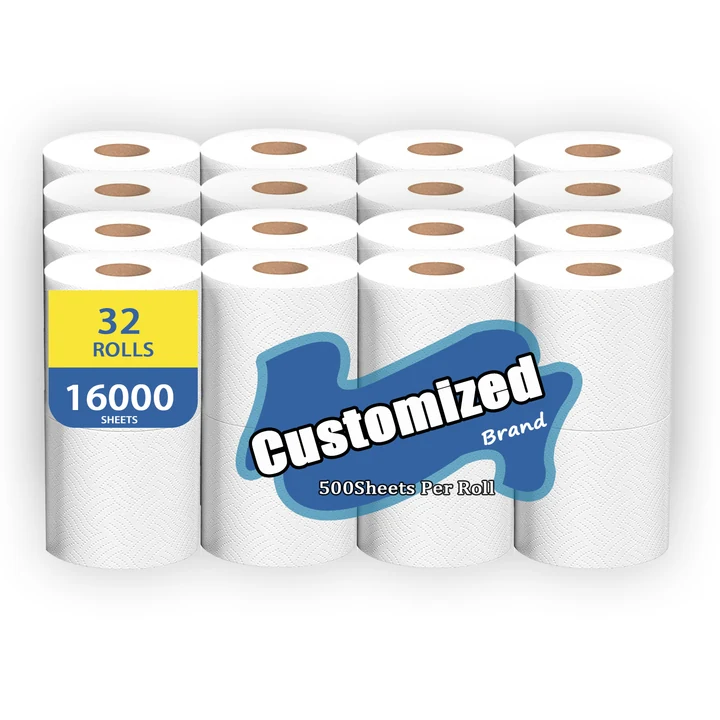 Papier toilette vierge imprimé – Vente en gros – OEM