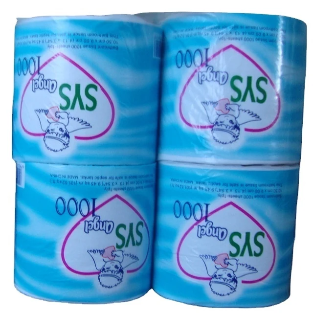 Papier hygiénique à base de pâte à papier recyclée (OEM)