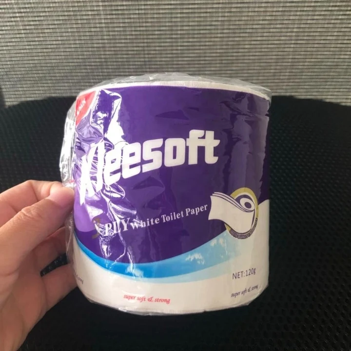 Rouleau de papier toilette recyclé