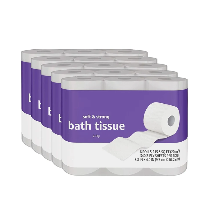 Rouleau de papier toilette « Ultra Soft Virgin » (fabricant OEM)