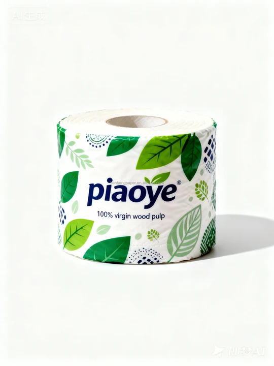 Rouleau de papier toilette écologique non blanchi