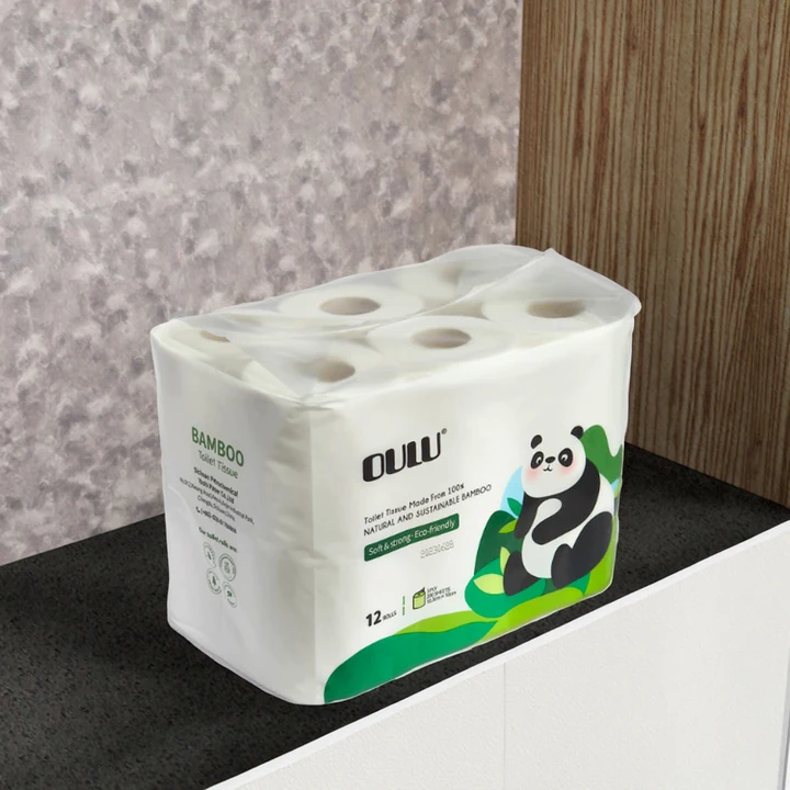 Papier toilette en pâte vierge, 1 à 4 couches, OEM
