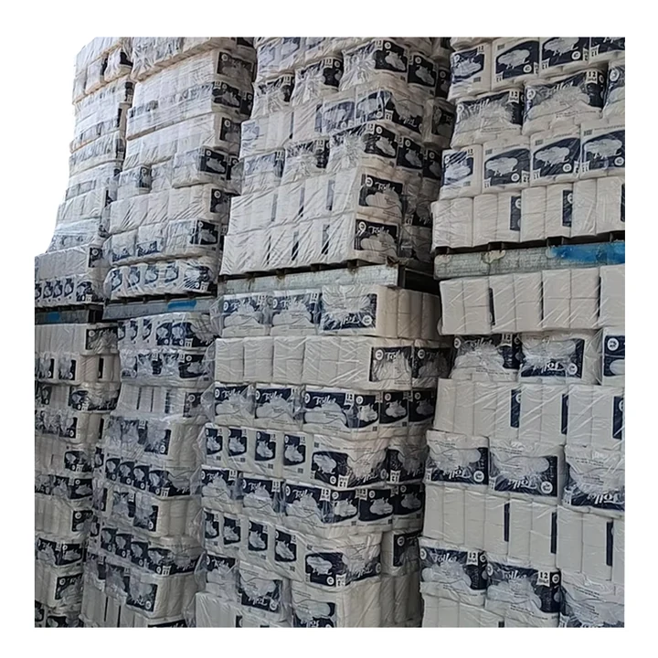 Virgin Wood Pulp Toilet Paper Roll