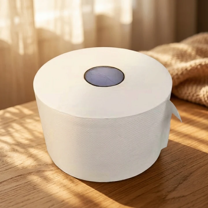 Papier toilette à base de pâte de bois vierge